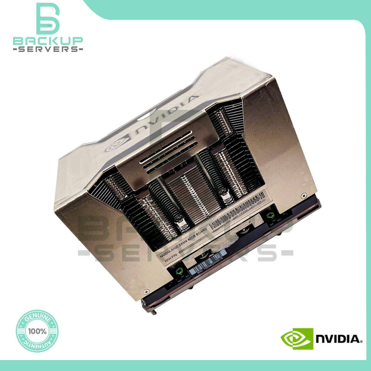NVIDIA A100 40GB SXM4 Tensor Core GPU Module with Heatsink for AI